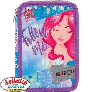 Astuccio 3 Zip Sirenetta – GoPop: Immergiti in un Mare di Fantasia!