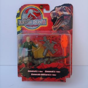 Hasbro 2001 – Jurassic Park – Generale Militare e T-Rex