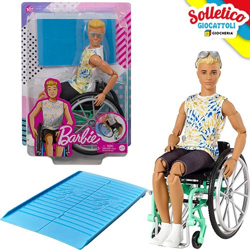 Ken Fashionistas: Sedia a Rotelle – Mattel (167) - immagine 2