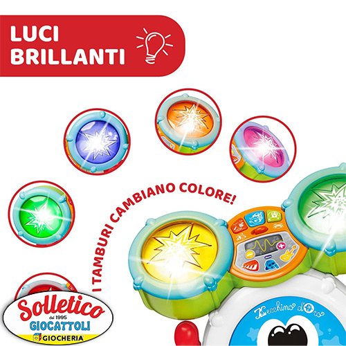 Chicco – Rocky the Drum: La Batteria Musicale Perfetta per Bambini - immagine 6