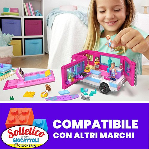 Mega Barbie: Dream Camper Adventure – Il Camper dei Sogni da Costruire - immagine 7