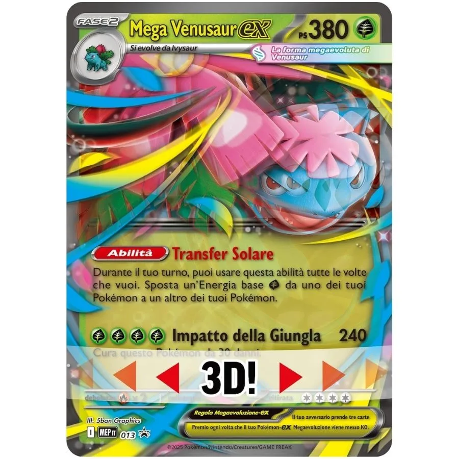 Mega Venusaur ex Premium Collection – Pokémon TCG | 38,5cm x 4cm x 23cm - immagine 5