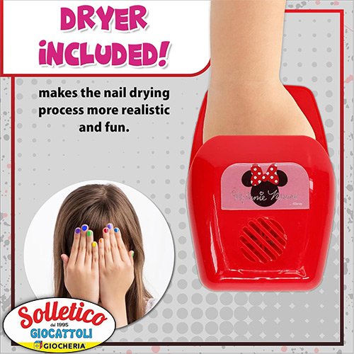 Minnie Mouse – Nail Polish Set: Smalto Bambini Divertente e Sicuro - immagine 6