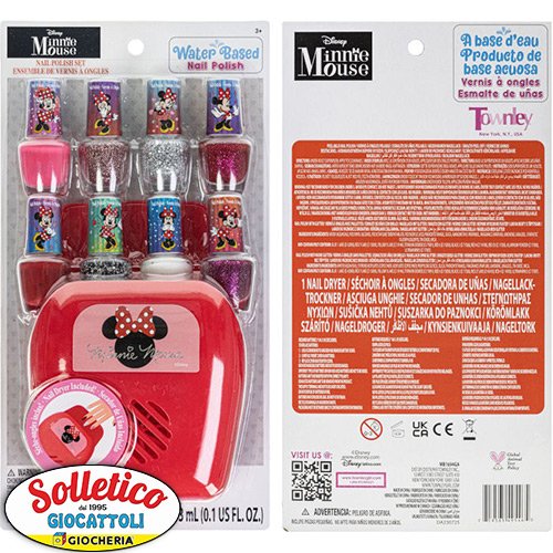 Minnie Mouse – Nail Polish Set: Smalto Bambini Divertente e Sicuro - immagine 3