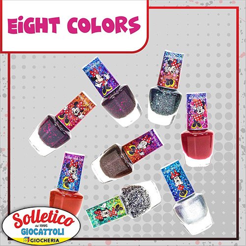 Minnie Mouse – Nail Polish Set: Smalto Bambini Divertente e Sicuro - immagine 4