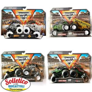 Monster Jam: Serie 18 – 2 Veicoli (Assortito – Pressofuso)