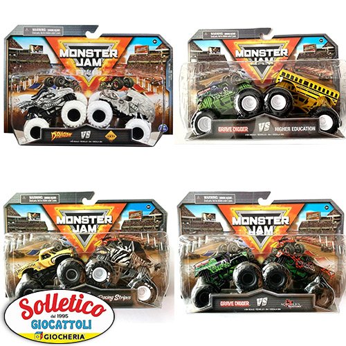 Monster Jam: Serie 18 – 2 Veicoli (Assortito – Pressofuso) - immagine 2