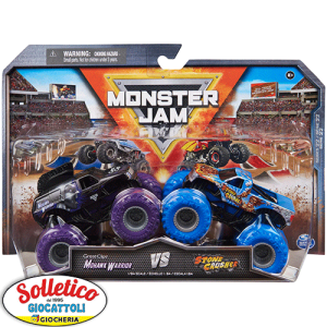 Monster Jam – Mohawk Warrior VS Stone Crusher (Serie 22): Sfide Epiche in Scala 1:64!