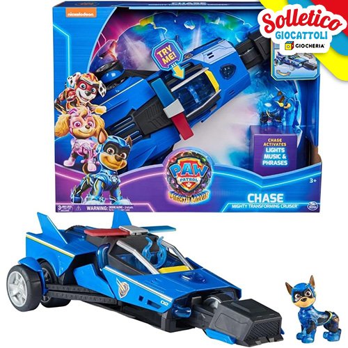 Paw Patrol – The Mighty Movie: Chase – Mighty Transforming Cruiser - immagine 2