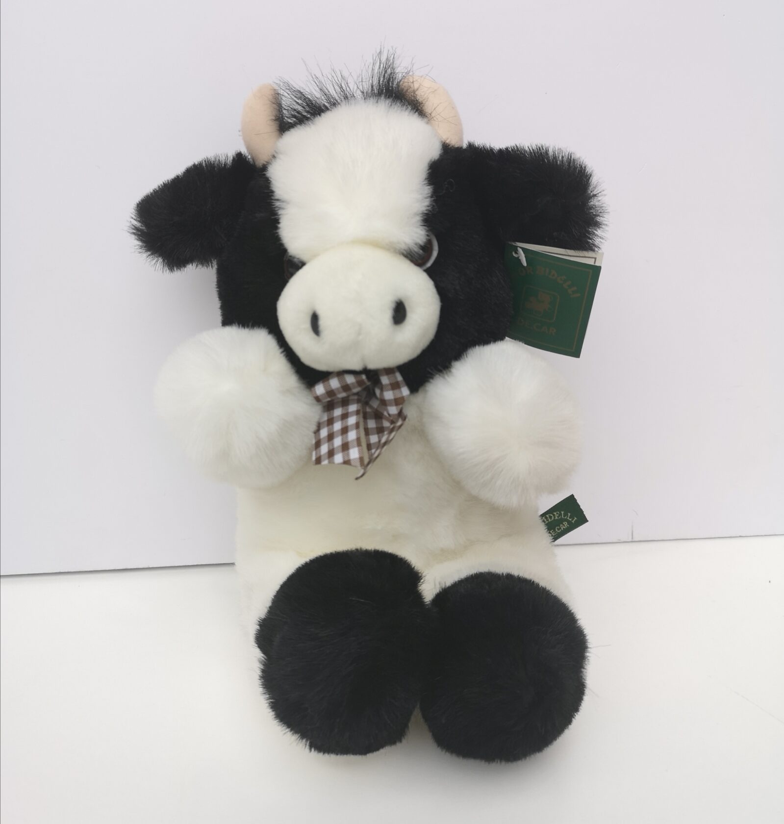 De.Car – Mucca peluche 25 cm - immagine 2