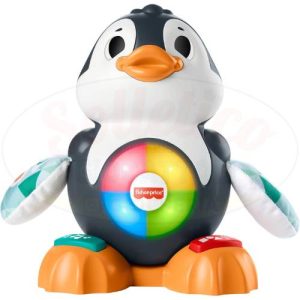 Fisher-Price – Parlamici Pino Pinguino | Giocattolo Interattivo per Apprendere Divertendosi!