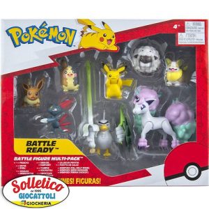 Pokémon Battle Figure Multi-Pack: 8 Figure per Battaglie Epiche!