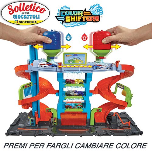 Mega Torre Autolavaggio – Hot Wheels™: Il Gioco Interattivo per Pulire e Trasformare le Auto - immagine 3