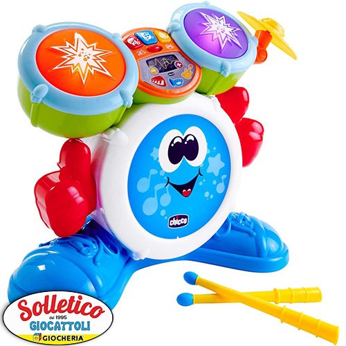 Chicco – Rocky the Drum: La Batteria Musicale Perfetta per Bambini - immagine 3