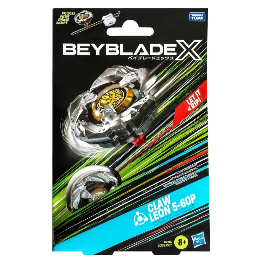 Beyblade X – Serie assortita con lanciatore – Hasbro | 3cm x 3cm x 3cm - immagine 6