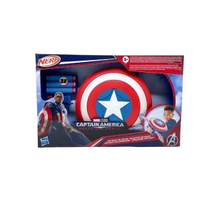 Nerf Capitan America – Skyshot Blaster – Hasbro | 35 cm x 7 cm x 23 cm