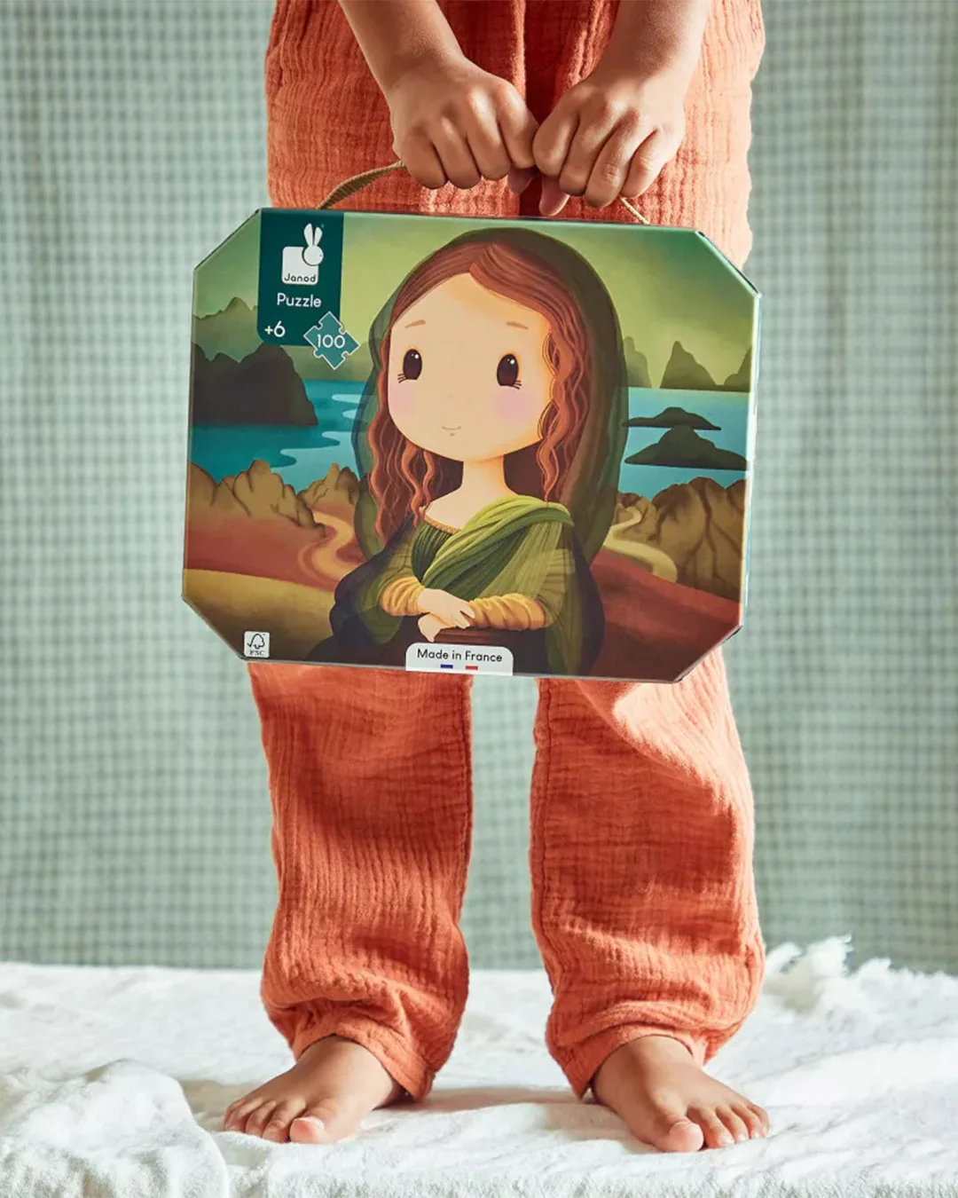 Janod - Puzzle Inspired By Leonardo Da Vinci – 100 Pcs - immagine 4