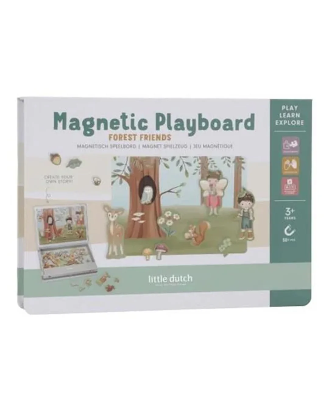 Little Dutch - Puzzle Magnetico Amici Della Foresta - immagine 3
