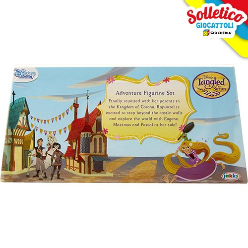 Rapunzel la Serie – Adventure Figure Set: Jakks Pacific - immagine 3