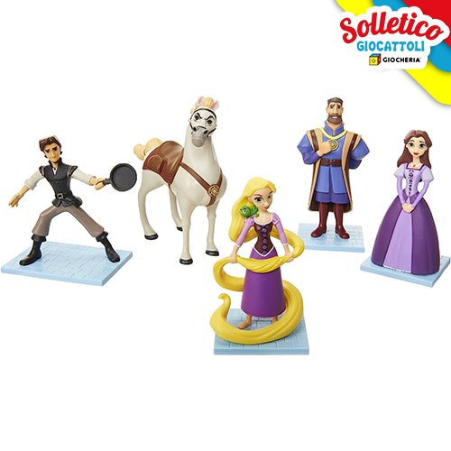 Rapunzel la Serie – Adventure Figure Set: Jakks Pacific - immagine 4