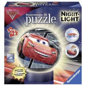Ravensburger Puzzle 3D Cars Light