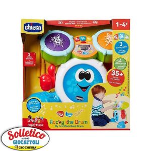 Chicco – Rocky the Drum: La Batteria Musicale Perfetta per Bambini