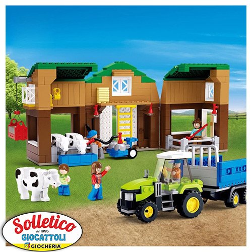 Fattoria da Costruire Sluban: Un Divertimento Bucolico per Piccoli Agricoltori! - immagine 4