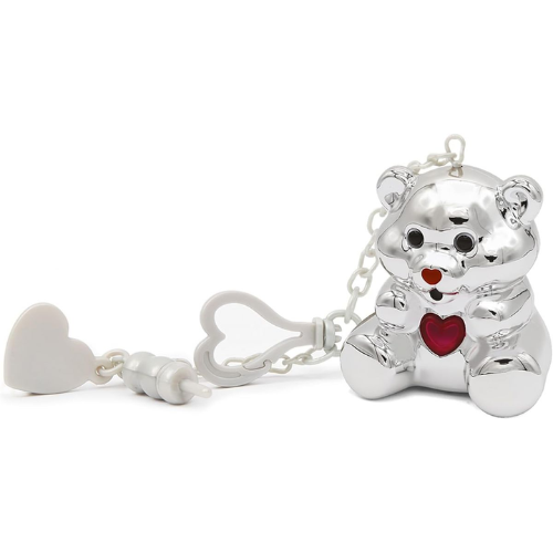 Coccolotti Love & Tell: Oh My Gold | Argento – Peluche Registrabile con Messaggio Personalizzato | Solletico Giocattoli - immagine 2