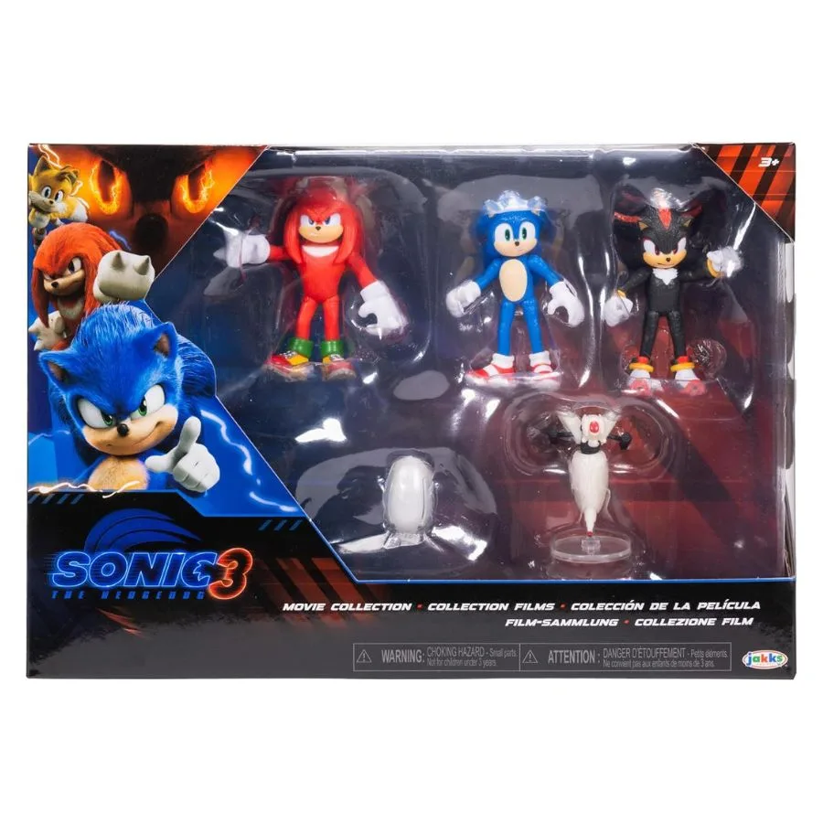 Sonic 3 Movie Collection – Jakks Pacific | 25,5cm x 7cm x 18cm - immagine 2