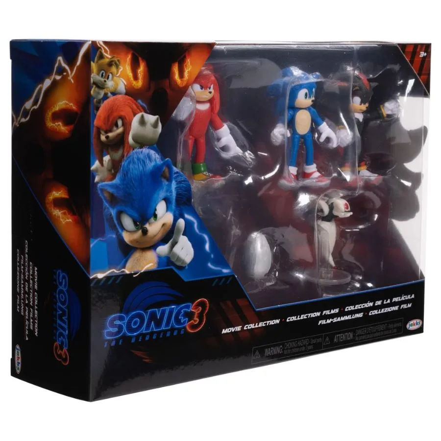 Sonic 3 Movie Collection – Jakks Pacific | 25,5cm x 7cm x 18cm - immagine 4