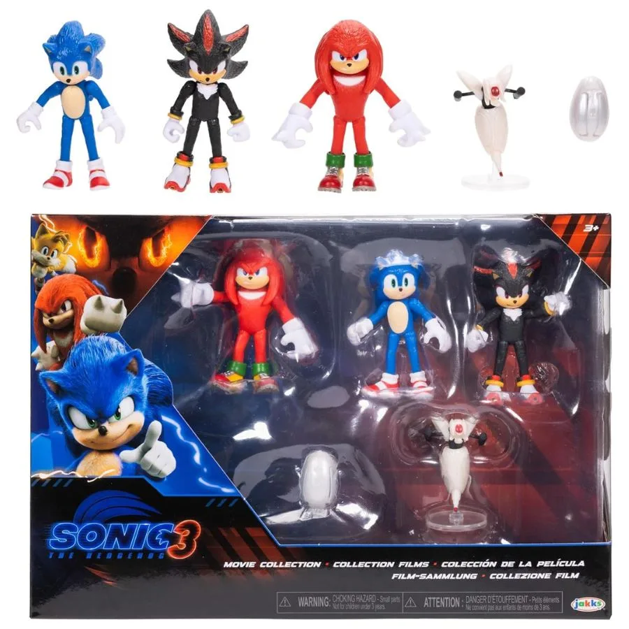 Sonic 3 Movie Collection – Jakks Pacific | 25,5cm x 7cm x 18cm - immagine 6