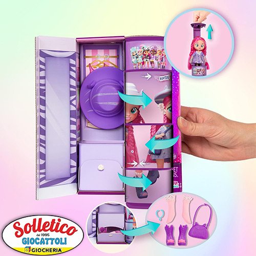 Cry Babies BFF Serie 1: Scopri Katie, la Bambola alla Moda con 9 Sorprese - immagine 6