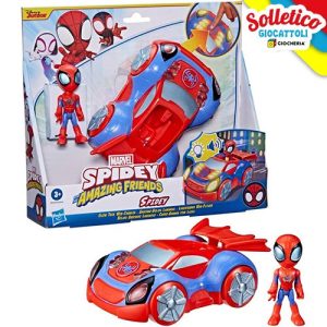 Veicolo Web-Crawler con Tecnologia Glow Tech – Spidey: Hasbro