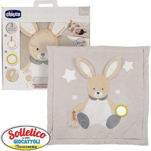 Tappeto My Sweet Playmat – DouDou: Chicco (0+ Mesi / 80×80 cm / 3 Attività di Gioco)