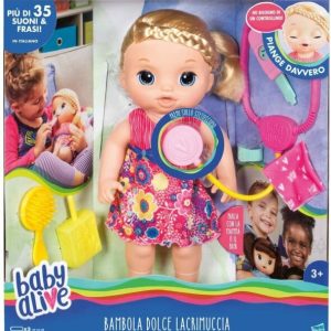 HASBRO – Baby alive bambola dolce lacrimuccia