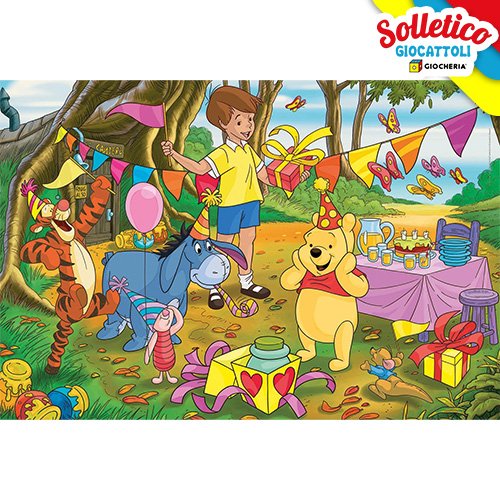 Puzzle (Super Color – 24 Pezzi) – Winnie The Pooh: Clementoni - immagine 3