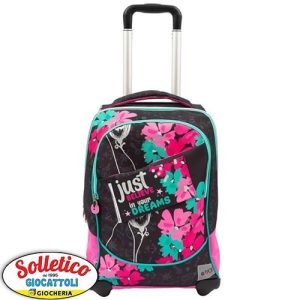 Zaino Trolley Scuola – Flamingo Go Pop: Design e Comfort per Ragazzi