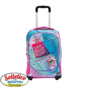 Zaino Trolley Scuola Sirenetta – GoPop: Magia e Funzionalità