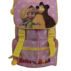 Zaino estensibile Masha e Orso rosa