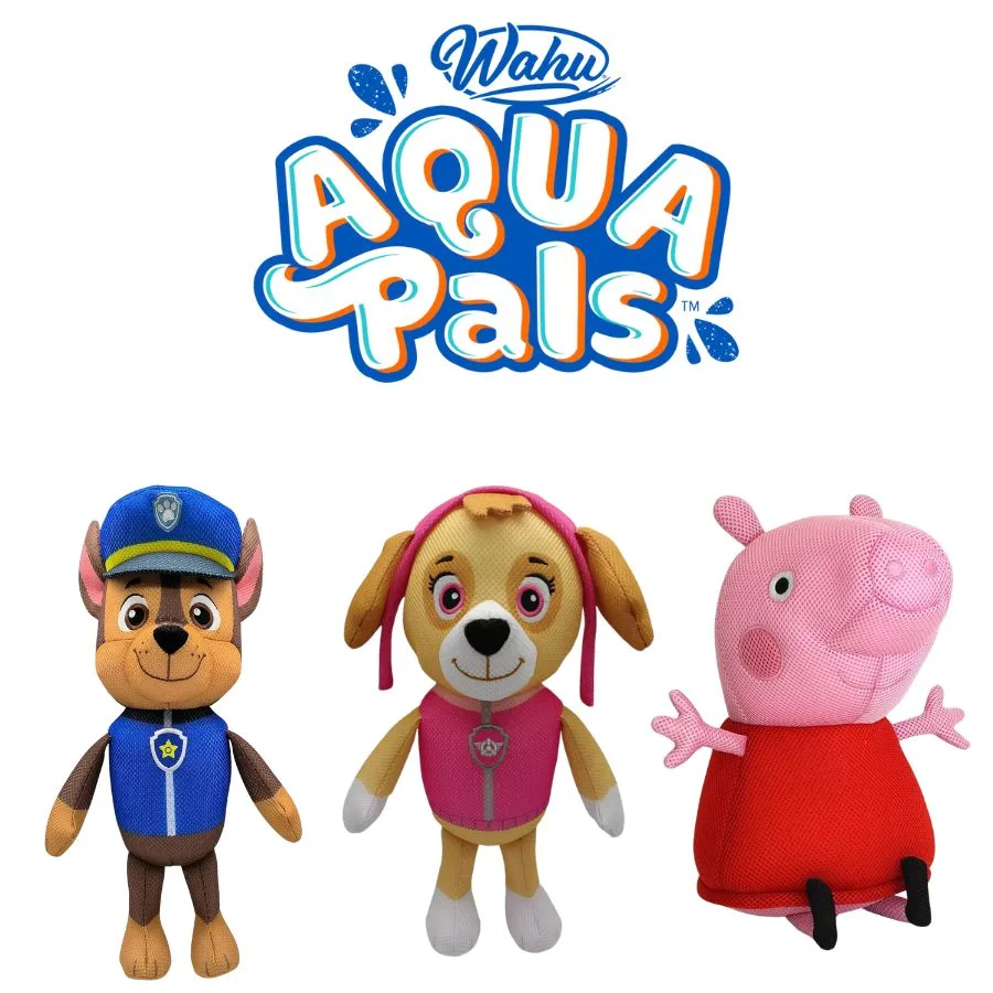 AQUA PALS – PAW PATROL & PEPPA PIG – WAHU | 20cm x 11cm x 15 cm - immagine 2