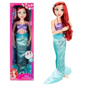 Disney Princess Ariel – Bambola Playdate – Disney | 26,7cm x 16,5cm x 86,3cm