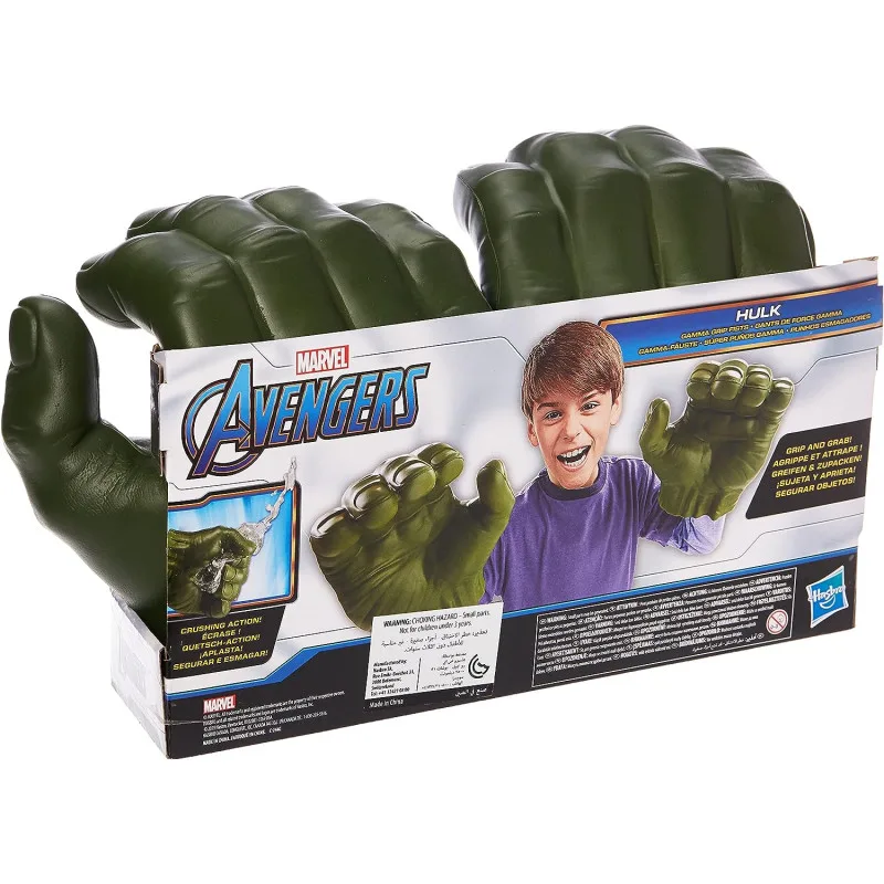 Hasbro Marvel Avengers – Pugni di Hulk – E0615 – Hasbro | 38 cm x 23 cm x 13 cm - immagine 5