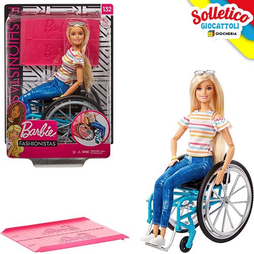 Barbie Fashionistas: Sedia a Rotelle – Mattel (132)