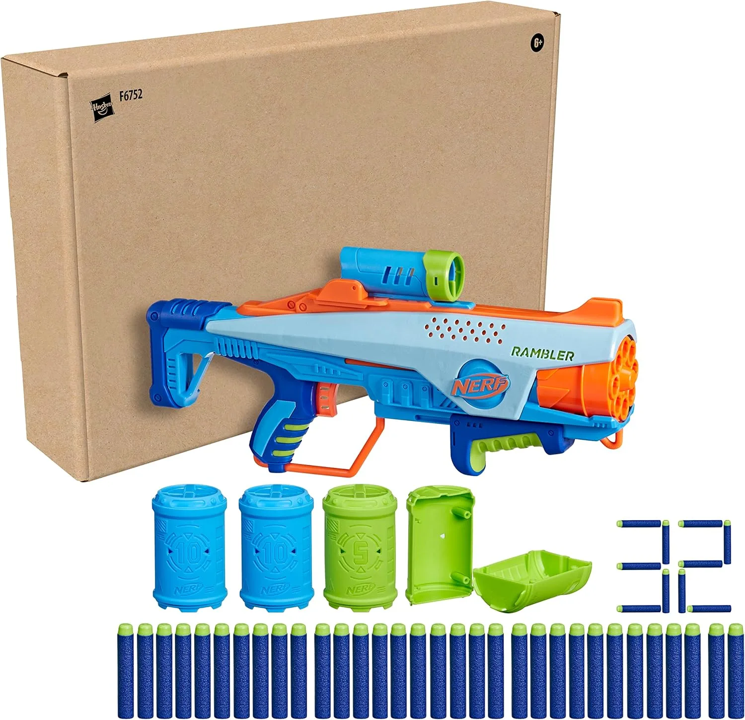 Nerf Elite Junior JR Rookie Pack | 46cm x 29cm x 9cm - immagine 5