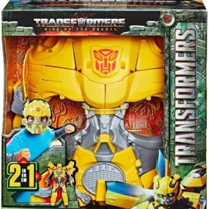 Transformers – Maschera Convertibile 2 in 1 di Bumblebee 22,5 cm | 20,5cm x 23,5cm x 12cm