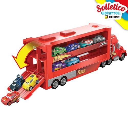 Mack Trasportatore Mini Racers – Disney Pixar Cars: Mattel - immagine 3