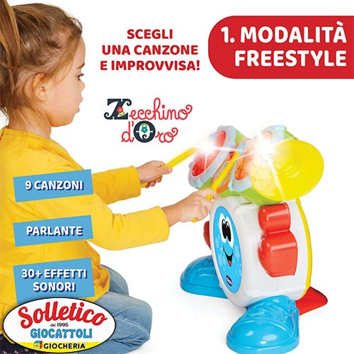Chicco – Rocky the Drum: La Batteria Musicale Perfetta per Bambini - immagine 8