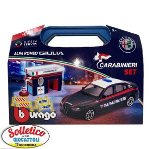 Carabinieri Set – Alfa Romeo Giulia: Bburago