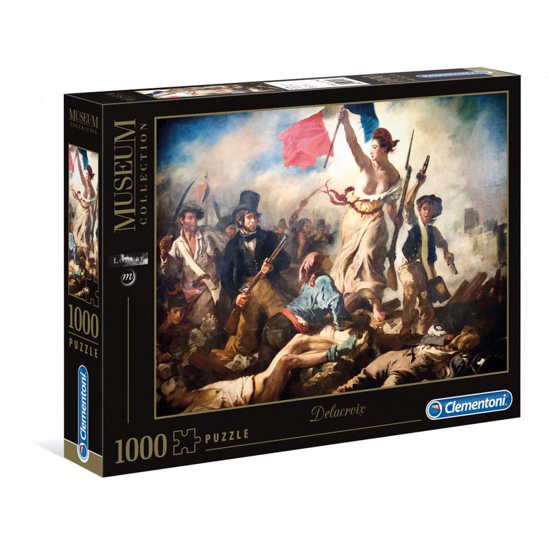 Puzzle 1000 Pezzi Delacroix – Clementoni Arte in Scatola