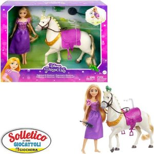Disney Princess – Rapunzel e Maximus: Viaggia nel Regno Incantato con Mattel!